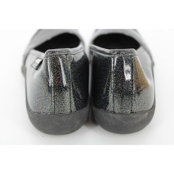 Muk Luks Sport Shoes sz 7 Slip On Black Sparkle glitter WPL6134 - Picture 8 of 10